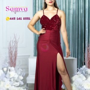 Vestido Alison Combinado